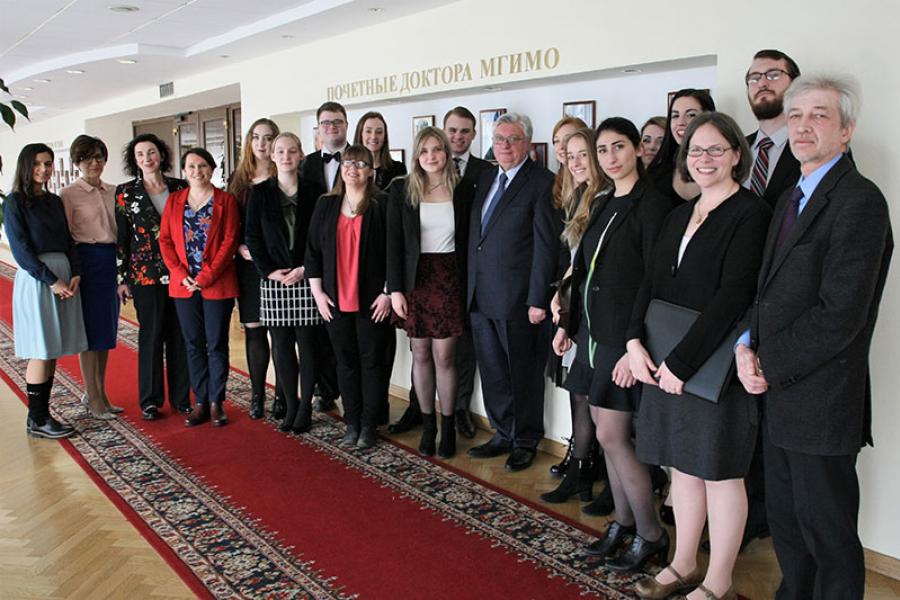Five Years of Cooperation Between MGIMO and the Council on International Educational Exchange (CIEE) Five Years of Cooperation Between MGIMO and the Council on International Educational Exchange (CIEE)