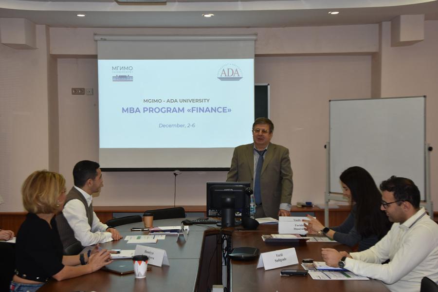 MBA Finance program: Moscow module MBA Finance program: Moscow module